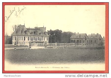 DEP 78 SAINT ARNOULT  CHATEAU DE L'ALEU - St. Arnoult En Yvelines