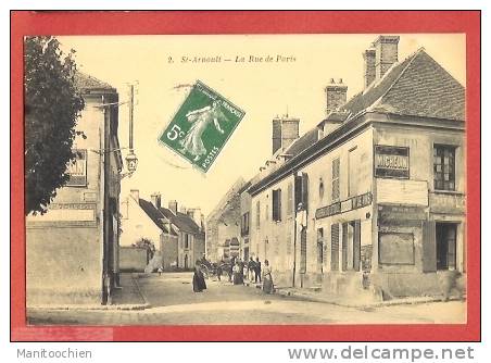 DEP 78 SAINT ARNOULT  LA RUE DE PARIS - St. Arnoult En Yvelines