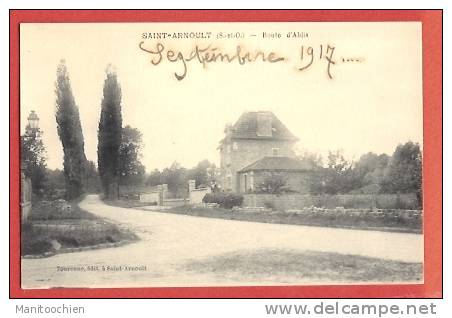 DEP 78 SAINT ARNOULT  ROUTE D'ABLIS - St. Arnoult En Yvelines