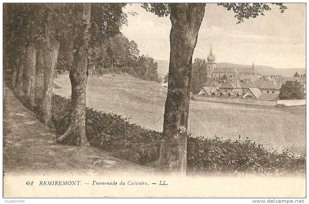 Remiremont , Promenade Du Calvaire. - Remiremont