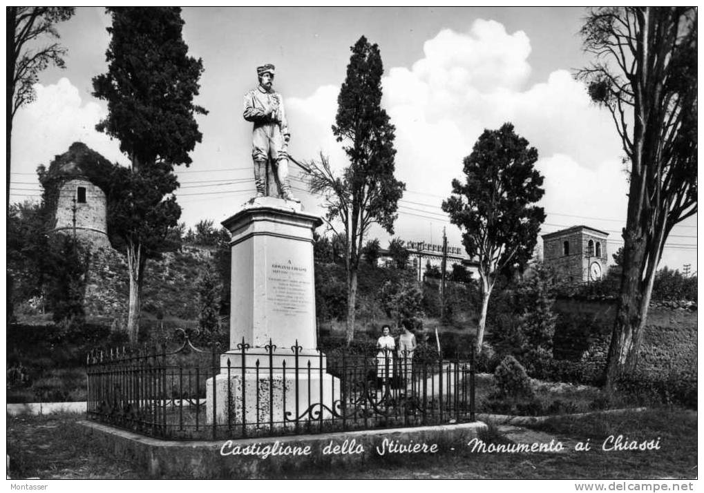 CASTIGLIONE  DELLO STIVIERE (Mantova). Monumento Ai Chiassi. Vg. Per AFFORI  Nel 1958 - Mantova