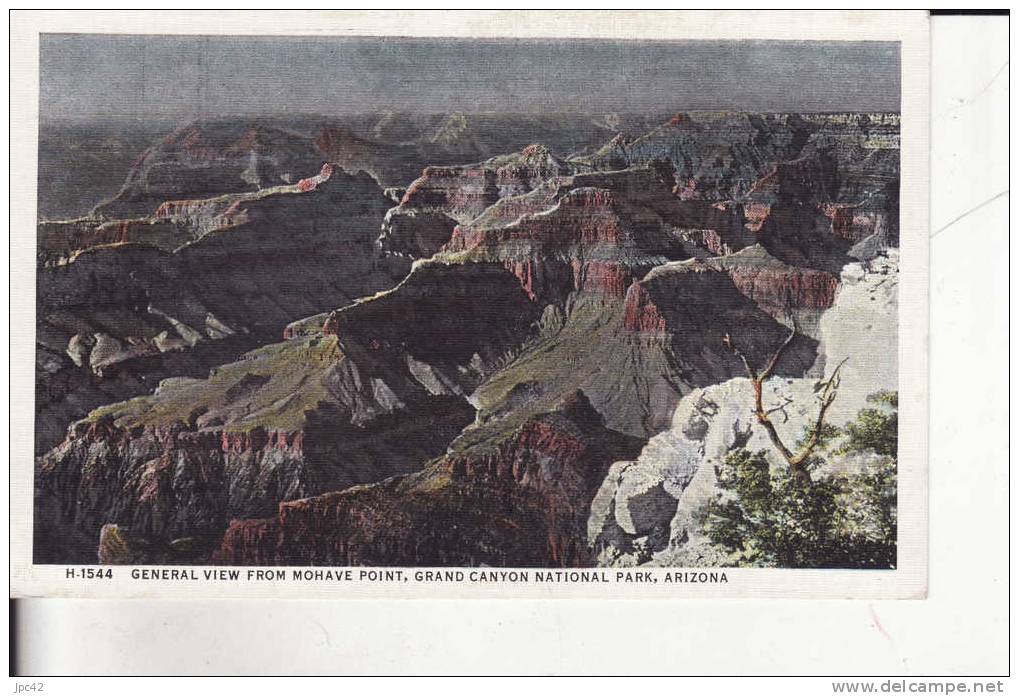 Vue Générale Depuis MOHAVE POINT - Grand Canyon