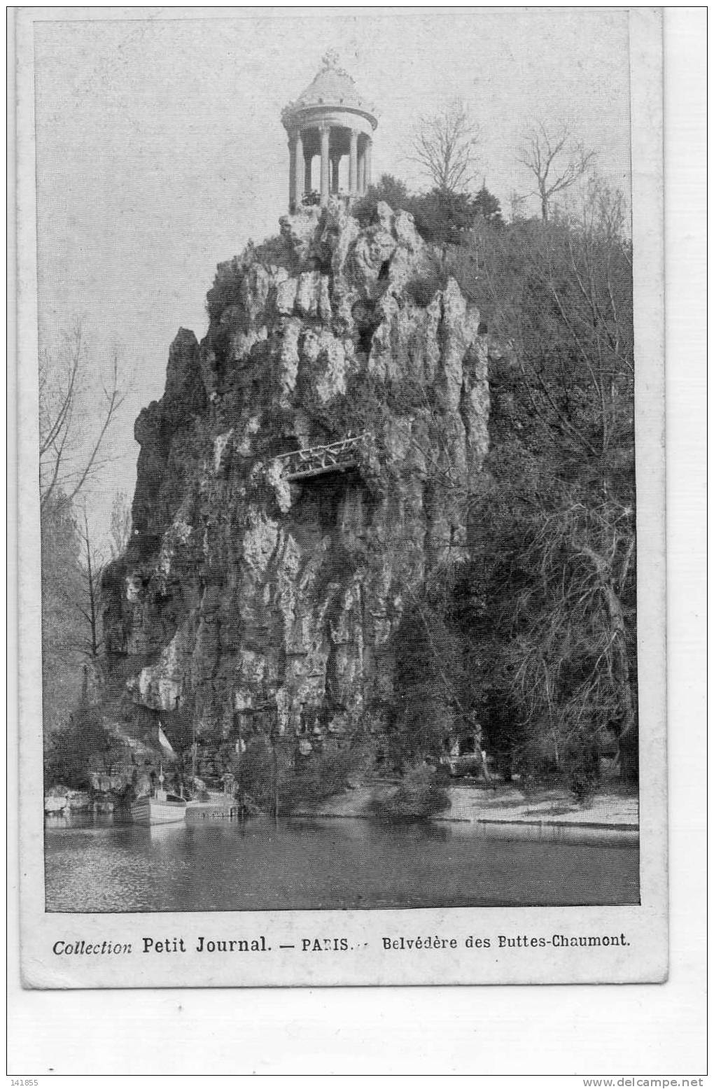 75  PARIS  Belvédère Des  Buttes Chaumont  Coll Petit Journal   Ref 180 - Arrondissement: 19