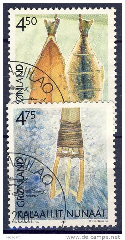 #Greenland 2001. Cultural Heritage. Michel 366-67. Cancelled(o) - Used Stamps