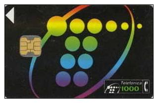 # SPAIN PU34d Telefonica Logo No1 1000 Ob2 04.94  Tres Bon Etat - Basisausgaben