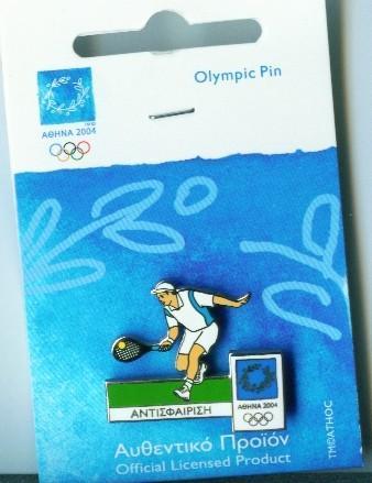 2004  TENNIS   PIN OFFICIAL LICENSED - Tennis