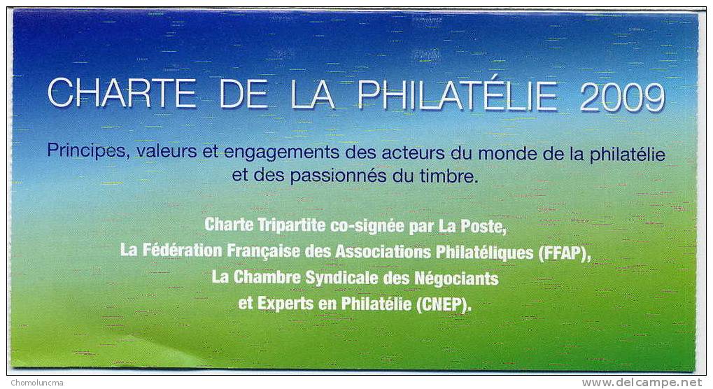 PAP OUVERT  Entier Postal Spécial  CHARTE DE LA PHILATELIE  Repiquage Timbre LA ROCHELLE  STATIONARY POSTAL - Prêts-à-poster:Stamped On Demand & Semi-official Overprinting (1995-...)
