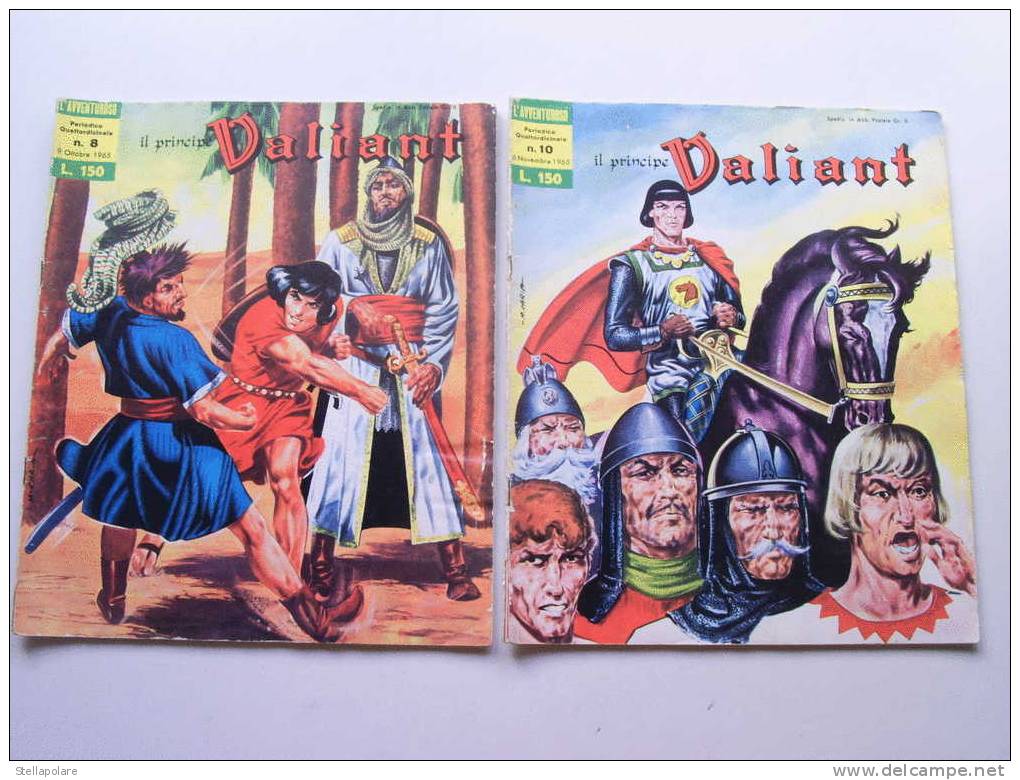 OCCASIONE LOTTO: IL PRINCIPE VALIANT SPADA GRANDE FORMATO A COLORI - ANNI 60 ORIGINALI - Comics 1930-50