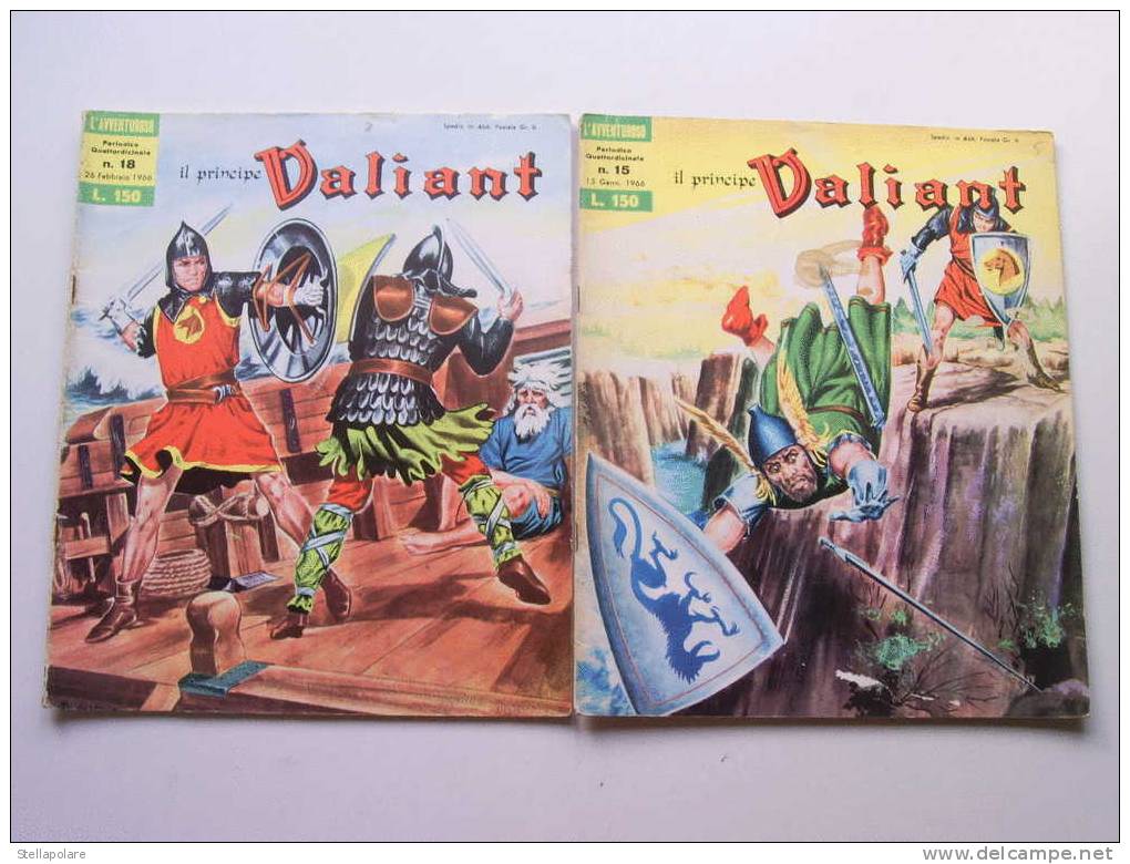 OCCASIONE LOTTO: IL PRINCIPE VALIANT SPADA GRANDE FORMATO A COLORI - ANNI 60 ORIGINALI - Comics 1930-50