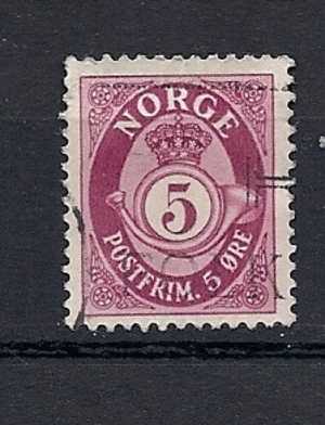 223  Obl  Y  &  T  Norvege  (cor Ombré) - Used Stamps