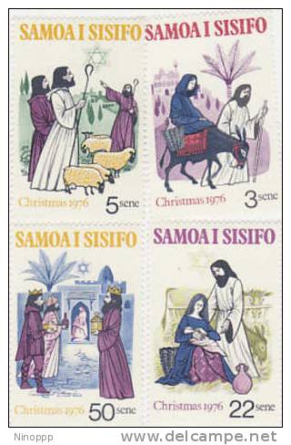 Samoa-1976 Christmas MNH - Christmas