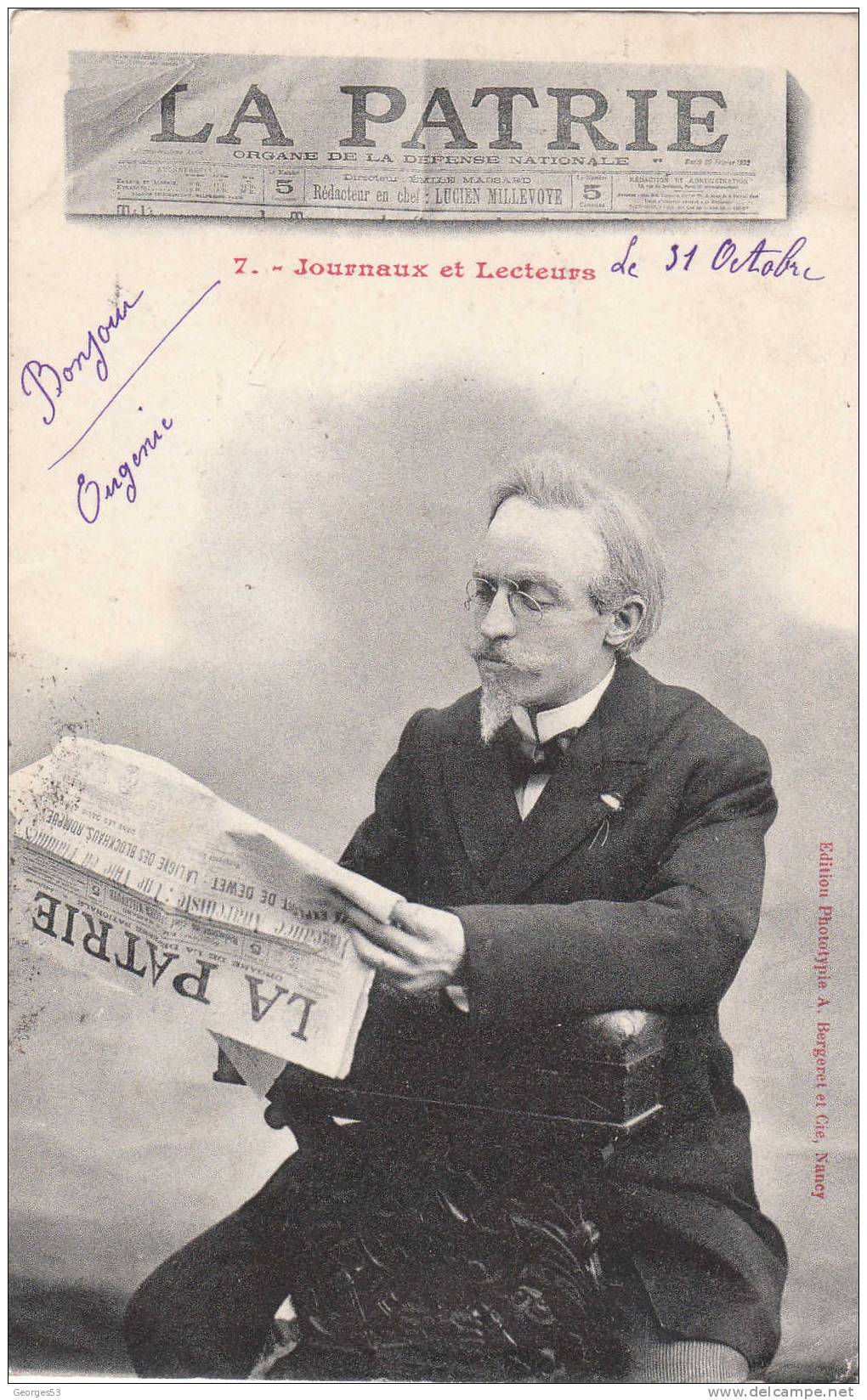 CPA  LA LIBRE PAROLE   7. Journaux Et Lecteurs   1902 - Mecki