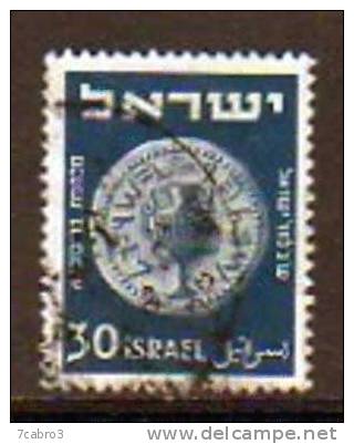 Israel Y&T  N°  41  * Oblitéré - Used Stamps (without Tabs)