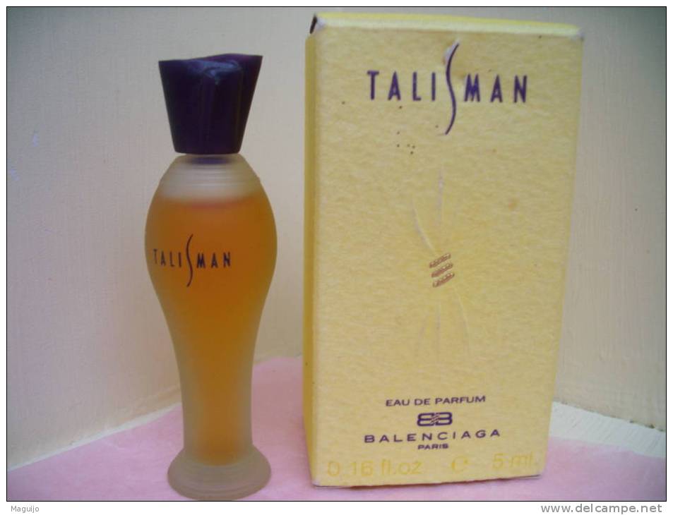 BALENCIAGA " TALISMAN" MINI EDP IMPECCABLE  BOITE PAS IMPECCABLE MAIS CORRECTE - Miniaturas Mujer (en Caja)