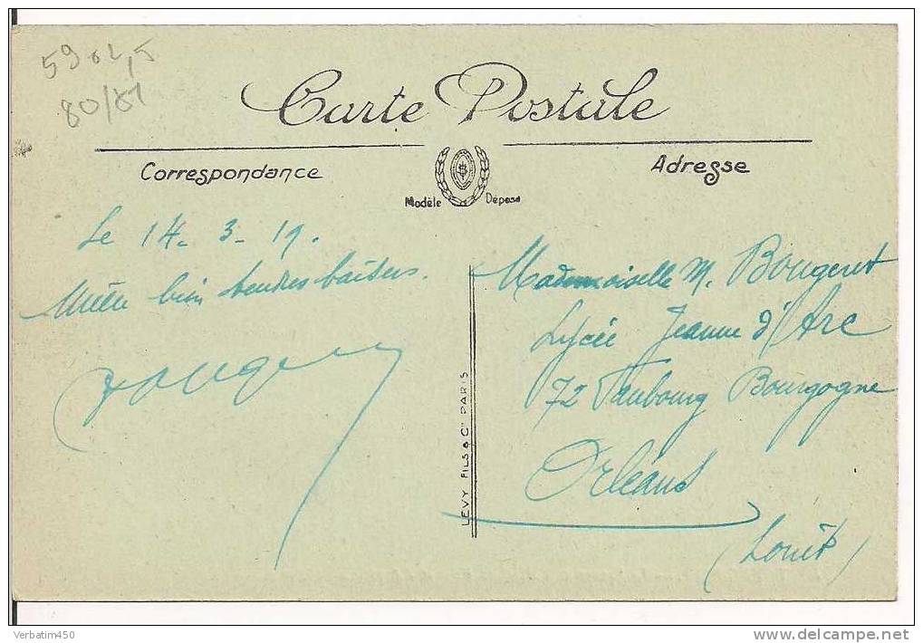 59..TOURCOING.. LLE SQUARE DE L HOTEL DE VILLE ET ACADEMIE DE MUSIQUE..2 SCANS ..1911 - Tourcoing