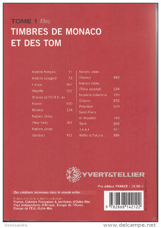 Catalogue Yvert 2010 Tome 1 Bis Très Bon état - Sonstige & Ohne Zuordnung