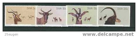 S.W.A.  1980 MAMMALS SET MNH - Namibia (1990- ...)