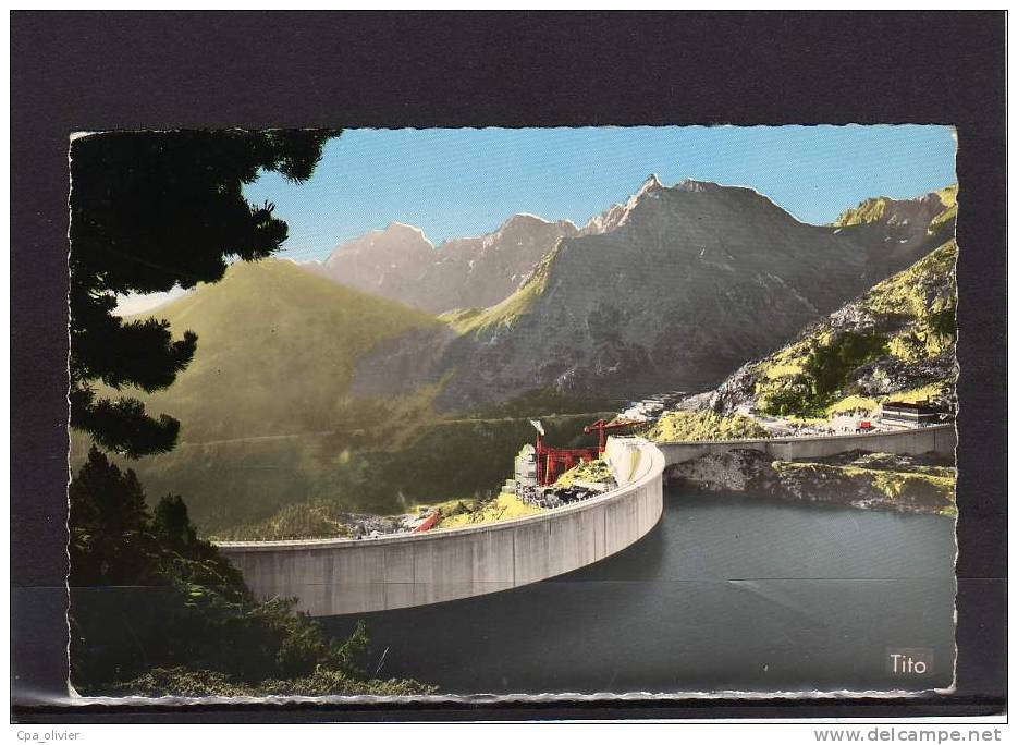 65 VALLEE AURE (envs Vielle Aure Arreau) Lac, Barrage Cap De Long, Pic Méchant, Ed Tito 4061, CPSM 9x14, 195? - Vielle Aure