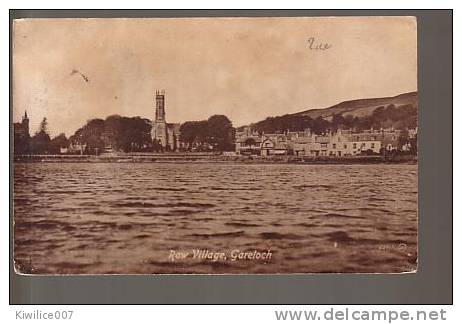 ROW VILLAGE GARELOCH ....GARELOCH 1916 - Dunbartonshire