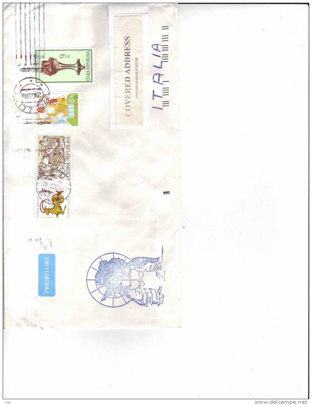 CESKA REPUBLIKA 2003 - Busta Viaggiata - Lettres & Documents