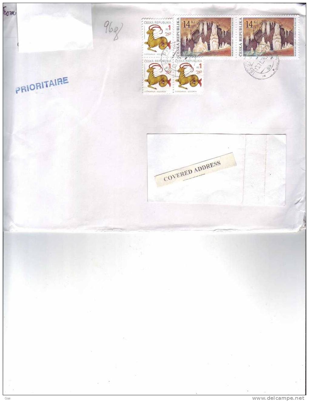 CESKA REPUBLIKA 2003 - Busta Viaggiata - Lettres & Documents