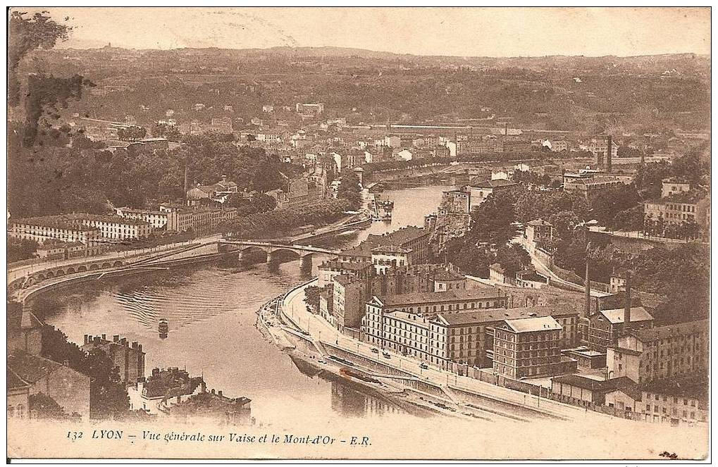 Lyon-vue Sur Vaise Et Mont-d'or-D - Andere & Zonder Classificatie