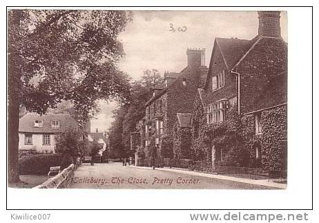 Wiltshire - The Close, Pretty Corner, Salisbury  1908 - Salisbury