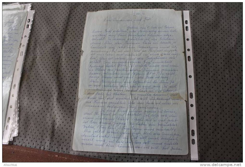 1974 AUSTRALIA  AIR LETTER AEROGRAMME BY AIR MAIL PAR AVION QUI A VOYAGé -LETTRE ECRITE -Who Travelled - Written Letter - Luchtpostbladen