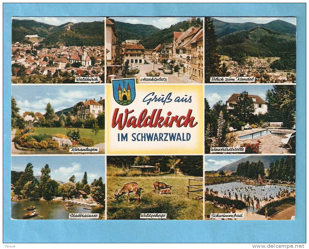 CP - Allemagne- Bade Wurtemberg -  Gruss AusWaldkirch - Multivues - Waldkirch
