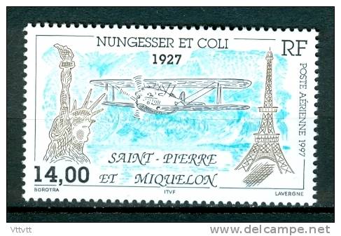 SAINT-PIERRE-ET-MIQUELON,       1997, N° 77** Poste Aérienne, PA (Yvert Et Tellier) Nungesser Et Coli - Nuevos