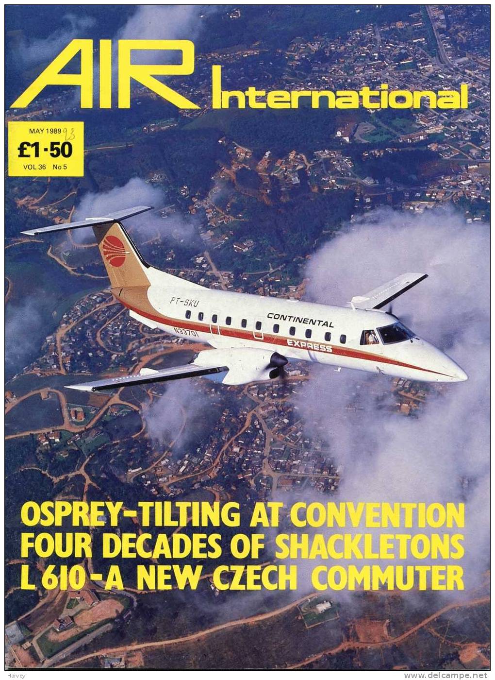 Air International Vol 36 N° 5 May 1989 - Transportes
