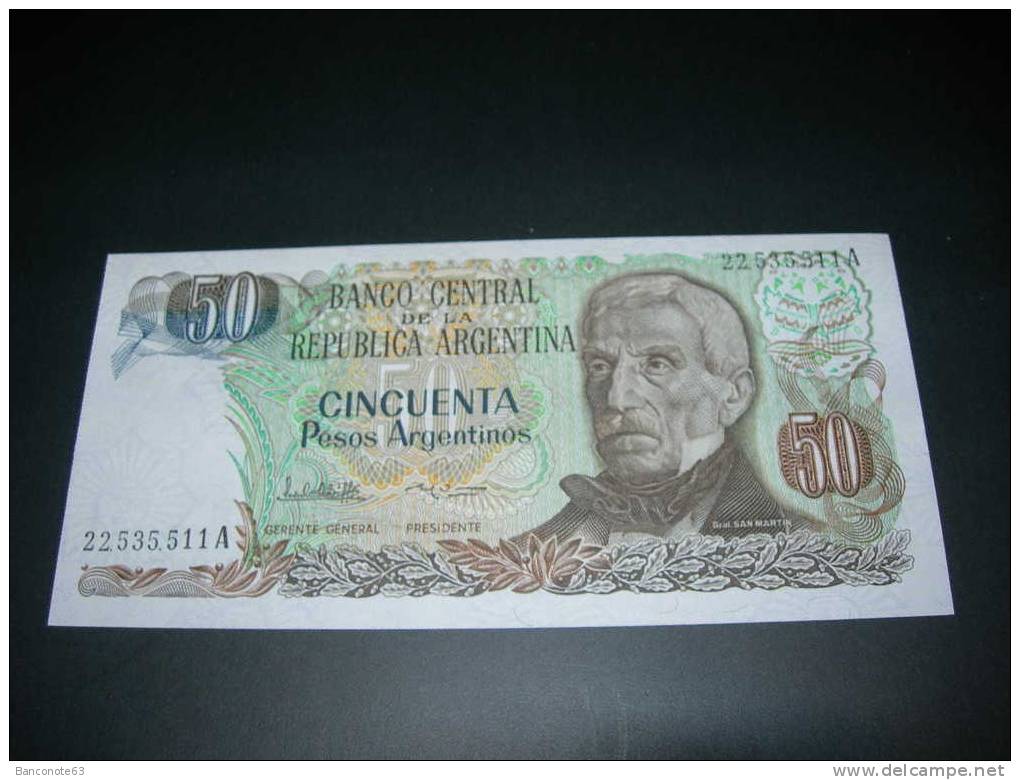 Argentina.  50 Pesos.  FDS - Argentina