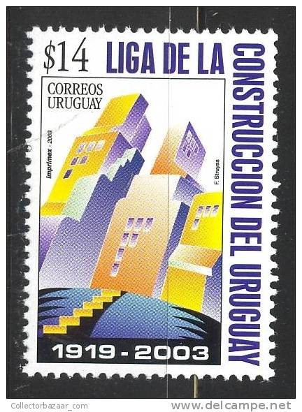 URUGUAY Sc#2032 MNH STAMP Construction League Building - Other & Unclassified