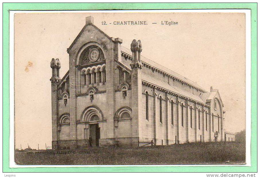 88 - CHANTRAINE --  L'Eglise - Chantraine