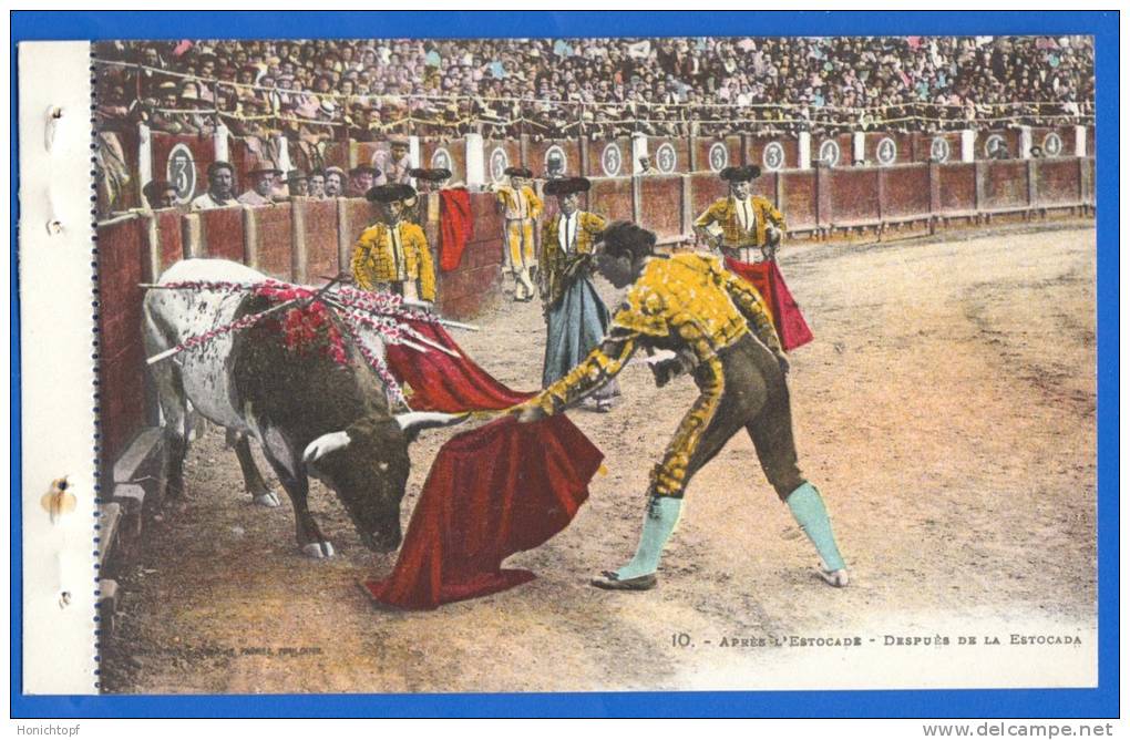 Tiere; Toros; Corrida; Despues De La Estocada - Stierkampf