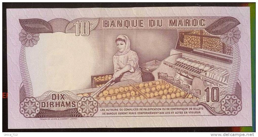 MAROC  -  10 Dirham De 1970 - Neuf - Marocco