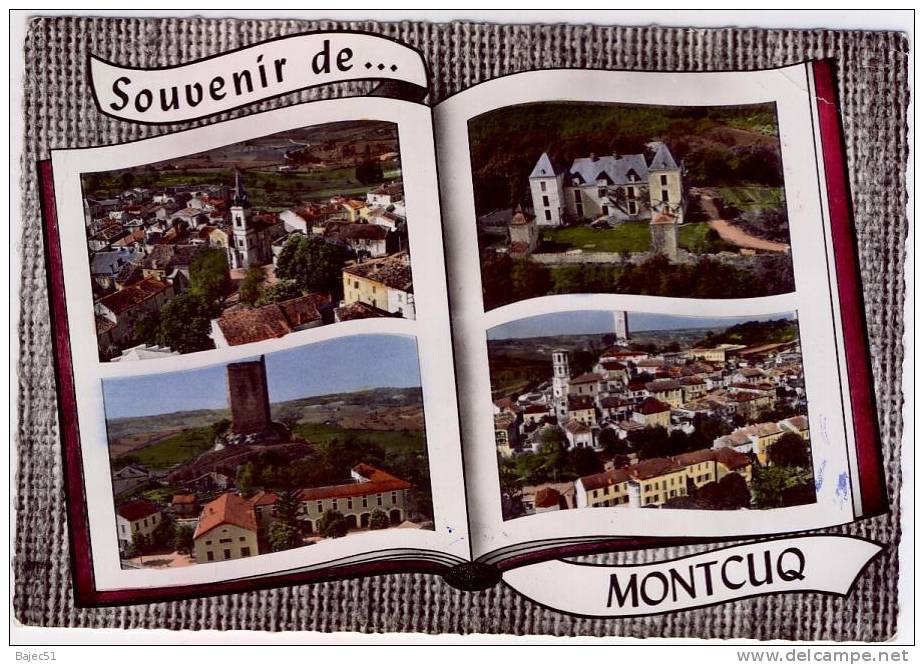 1 Cp Souvenir De Montcuq - Montcuq