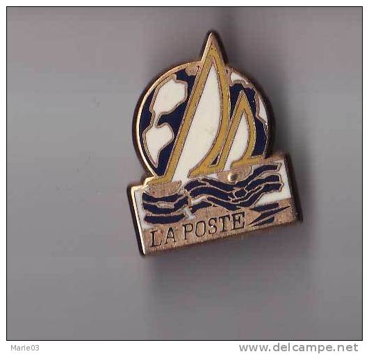 Pin's La Poste - Voilier Tosca - Correo