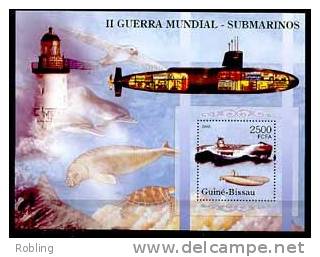 Ship, Guinea-Bissau 2005, MNH 12282 CINDERELLA - Sottomarini