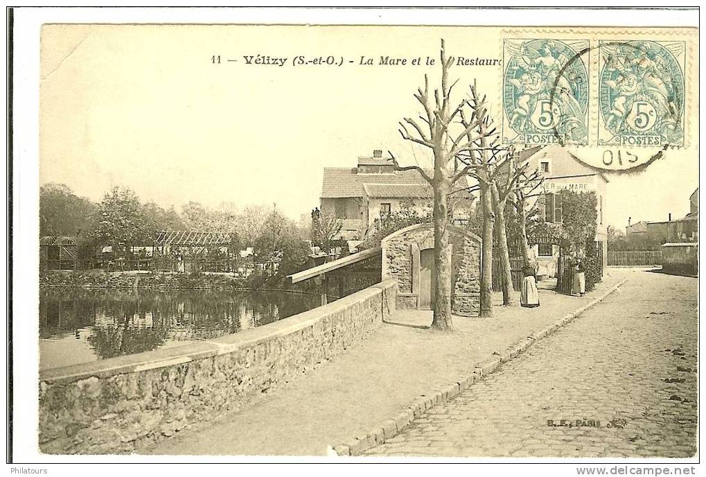 VELIZY   -  La Mare Et Le Restaurant - Velizy