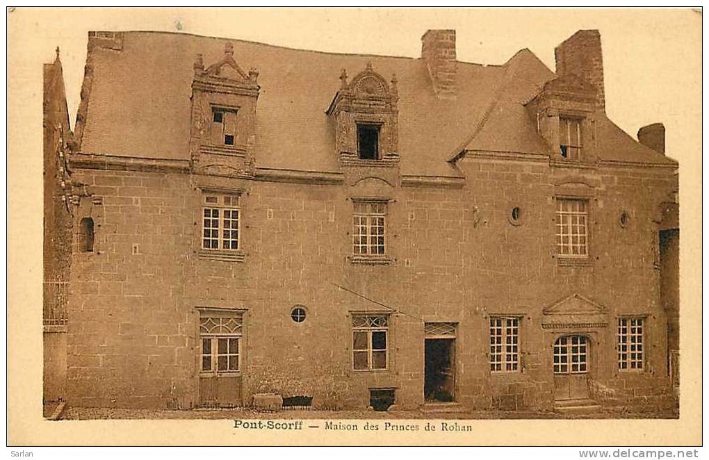 56 , Morbihan , Ref 124 , PONT SCORFF , Maison Des Princes De Rohan - Pont Scorff