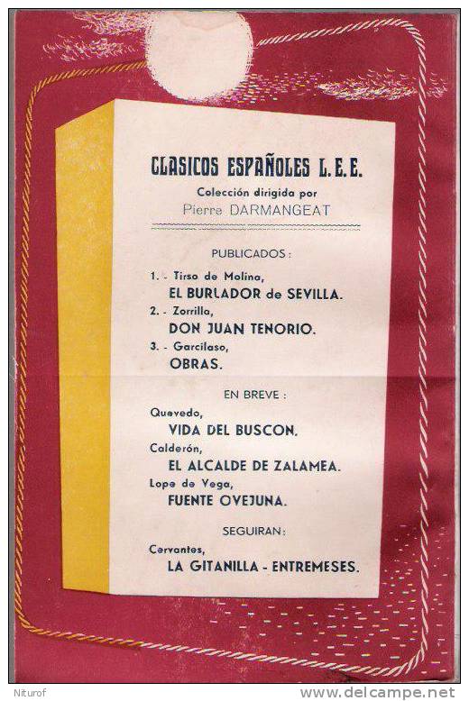 TIRSO DE MOLINA  - LEE Paris-Toulouse - 96 Pages - 1948 - - Literatuur