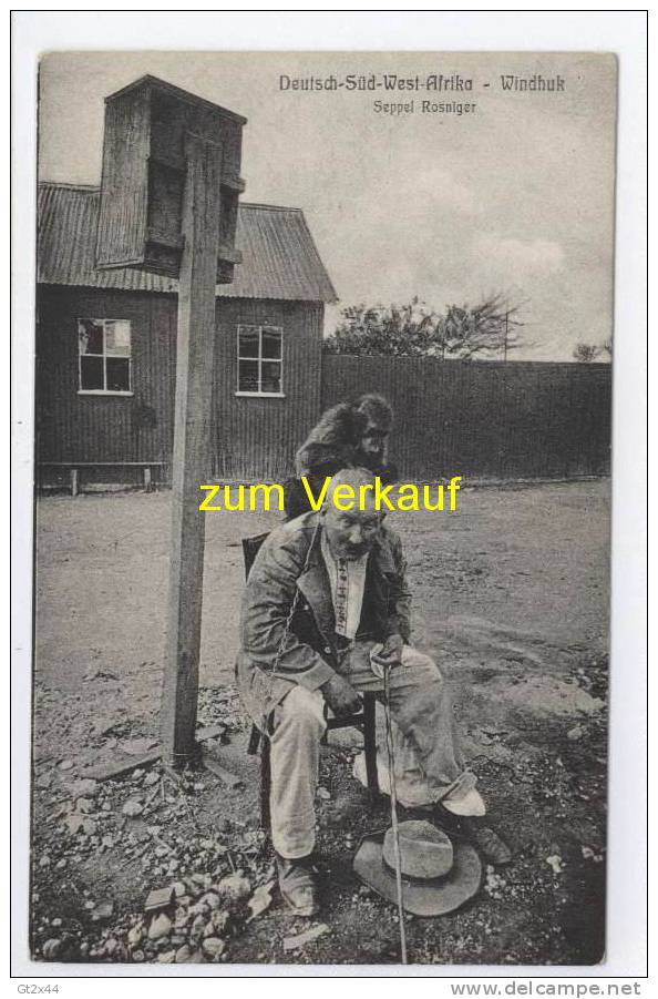 Deutsch-Süd-West-Afrika, Windhuk, Seppel Rosniger - Ehemalige Dt. Kolonien