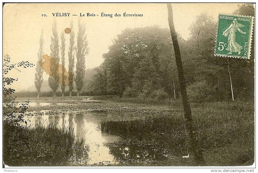 VELISY  -  Le Bois - Etang Des Ecrevisses - Velizy