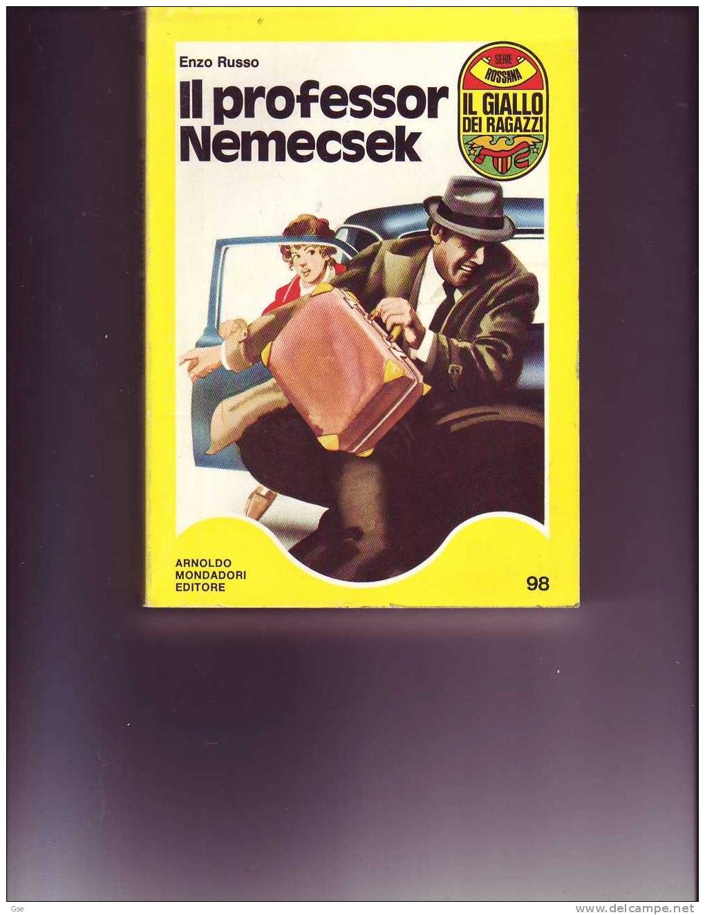 IL PROFESSOR NEMECSEK  (Mondadori) - Thrillers