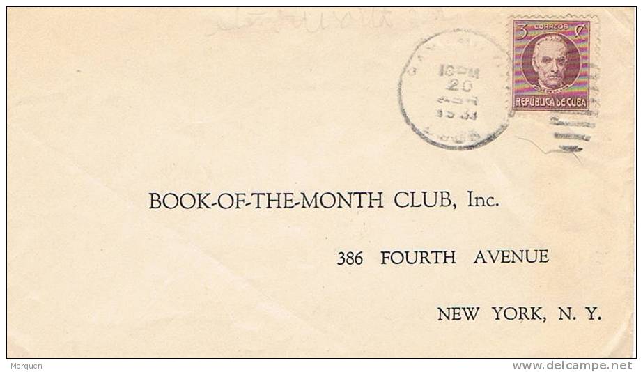 Carta BAYAMO (Cuba) 1931 A Estados Unidos - Briefe U. Dokumente