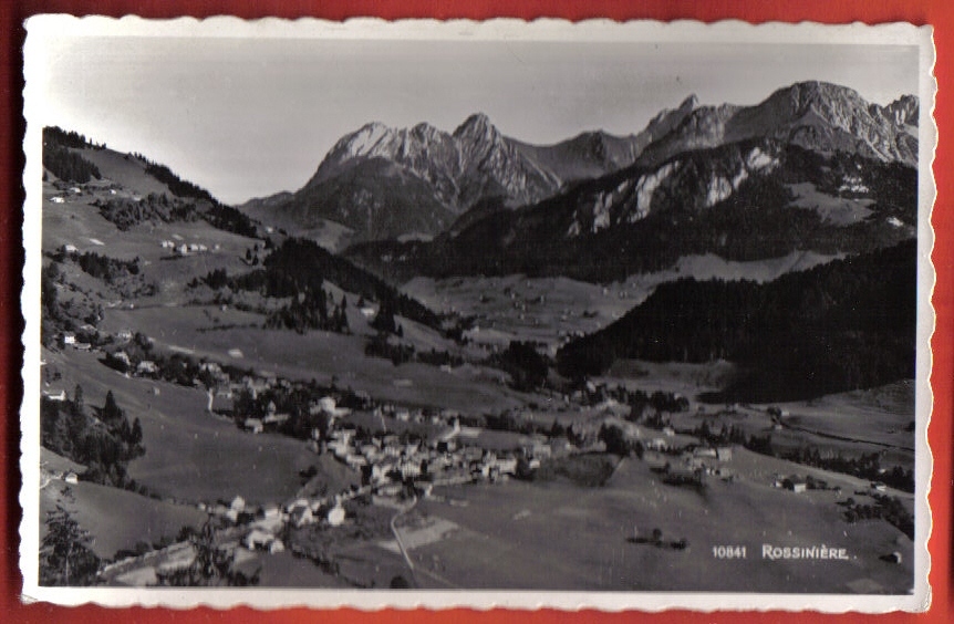 V166 Rossinière Non Circulé. Perrochet 10841 - Rossinière