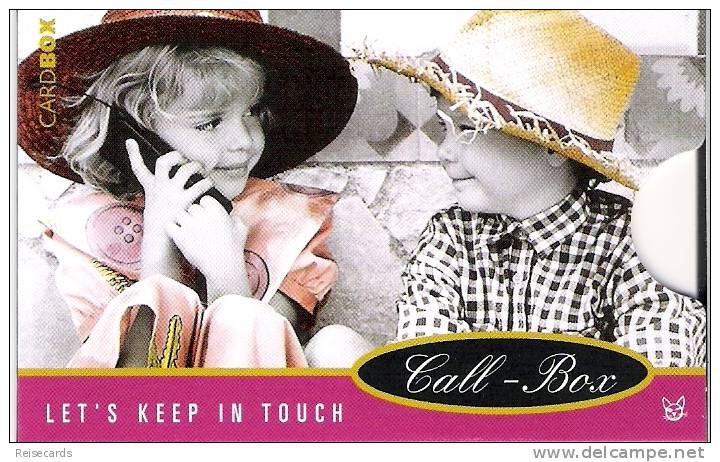 Card Safe Box: Let's Keep In Touch - Materiale