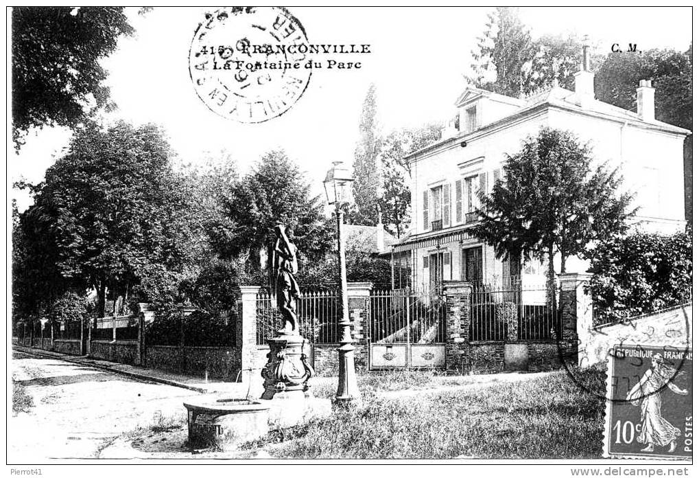 FRANCONVILLE - La Fontaine Du Parc - Franconville