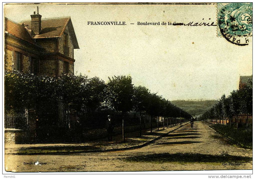 FRANCONVILLE - Boulevard De La Mairie - Franconville